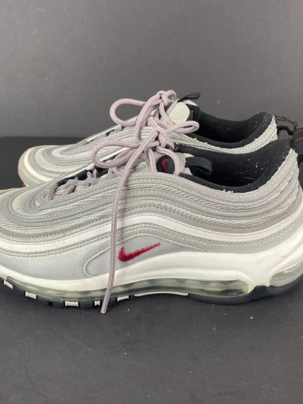 Nike Air Max 97 OG QS Silver Bullet Sneakers Size 7.5